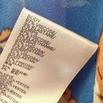 Urban Outfitters NWT  Topanga Button Front Cropped Blue Floral Ruffle Blouse Top Photo 9