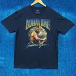 Indiana Jones Graphic Navy T-Shirt Size Large  Photo 0