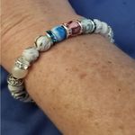 Artisanal custom made beaded bracelets Black Photo 3