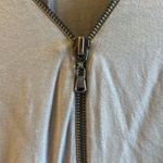 Venus  3/4 ZIP TUNIC TOP GREY COLOR WITH GUNMETAL ZIPPER 3/4 SLEEVE
SIZE LARGE Photo 2