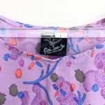 Rainbow Jo Purple Hawaiian Floral Shorts and Tank Set Size M Photo 2