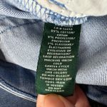 Lauren Ralph Lauren Premier Straight Leg Crop Jeans Blue Aztec Embroidery Sz 10 Photo 8