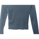 Abercrombie & Fitch  Soft AF Essentials Black Knit Crop Turtleneck Sweater Size L Photo 3