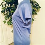 Reebok 🌸3/$15🌸  PLAY Dry Blue Athletic Short Sleeve Pullover Casual Top M Photo 4