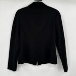 Joseph Ribkoff  Black Zip Front Jacket Blazer Womens Size 8 Photo 3