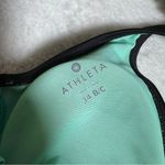 Athleta  34B/C Black Tara Halter Tankini Photo 8