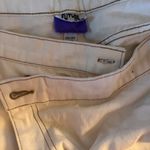 Future Collective Kahlana Brown High Rise Overlap Waist Straight Leg Jeans White Size 16 Photo 2