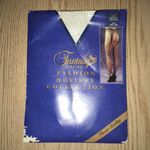 New Sexy White Fishnet Garterbelt Pantyhose 5’ Photo 1