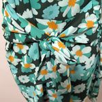 BTFBM one shoulder floral green short romper tie front woman plus size XXL zip Photo 1