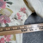 Lucky Brand  Shirt Womens Large V-Neck Floral Graphic Short Sleeve Casual Tee Top Photo 10