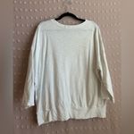 CP Shades  Oversized 3/4 Sleeve Front Pocket Tee Sz S White Photo 1