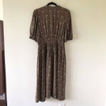 Treasure & Bond  Retro Floral Shirred Waist Midi Dress Photo 10