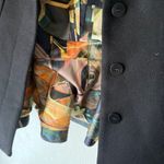 Ted Baker  London Peplum Jacket Wool Blend Coat‎ 1 Black Coquette Dark Academia Photo 5