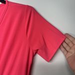 White Birch Pink Wrap Dress Size Large Short Sleeve Fit & Flare Casual Women Photo 4