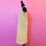 Vintage 60s Queen Casual Yellow Bee High Neck Mesh Athletic Midi Dress Photo 6