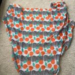 Printed village scarf Nordstrom Orange Photo 0