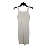 Sleeveless Button Front Bodycon Midi Dress Photo 4