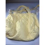 Jacadi Quilted Baby Diaper Bag Yellow Tote French Boutique Retro Style Photo 3