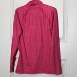 Nike  Pro Dri Fit Pink Quarter Zip Pullover Large Photo 1