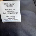 W By Worth  Midnight Navy Blue Eyelet Fringe Skirt Dressy‎ Office City Size 12 Photo 6