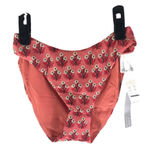 J.Crew Sunny Bikini Bottom In Classic Sculpt Floral Pink S Photo 0