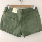 Universal Threads Universal Thread High Rise Shortie Shorts Jean denim army olive green stretch 8 Photo 93