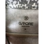 G/FORE Womens Floral Print Hooded Full Zip Golf Jacket Size Medium Gray Photo 4