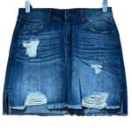 REWASH  Vintage Reunion Denim Skirt Photo 0