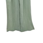 STAUD Wide Leg Sweatpants Sage Green Beaded Drawstring Waist Size XS **Flawed Photo 5