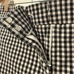 Ann Taylor The Metro Short Black White Mid Rise Gingham Shorts Size 10 Photo 3