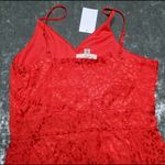 Nordstrom Threads & States Satin Red Leopard Print Slip Dress Photo 9