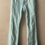 Gap Vintage Y2K Low Rise Light Wash Blue Wide Hemmed Flared Jean 28" Waist GUC Photo 14