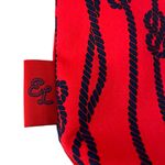 Estée Lauder Estee Lauder Nautical Rope Knot Red Blue Double Handle Shopping Tote Bag Photo 4