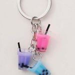 Bubble tea charm keychain Photo 0