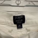 J.Crew ‎ NWT Wide-leg Embroidered Cropped Jean in Ivory Denim Embroidery Size 26 Photo 4