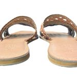 Anthropologie  SEYCHELLES Everlasting Sandal Leather Braided Color Block Tan NEW Photo 4