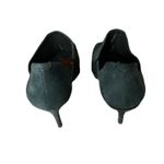 Schutz Green Suede D’Orsay Peep Toe Pumps 6B Women’s High Heel Classic Elegant Photo 5