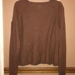 Columbia Cable Knit Pocket Cable Knit Angora Sweater Brown Medium Photo 1