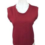 Banana Republic NEW  Women's Maroon Red Sleeveless Shirt Vest Tank Top Size S Photo 0