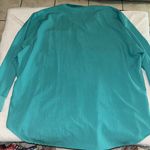 VTG Silver Threads 2xl Shirt. Long Cuff Sleeve. Fringe In Front. Size XXL Photo 4