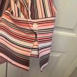 Maggie Barnes  Stripped Button up Women’s Blouse Top Shirt Size 3X Photo 2