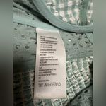 Urban Outfitters  Sweet On You Green and White Gingham Bustier Top Medium Photo 5