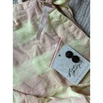 Free People NWT  Via Dress Womens Large Gingham Cotton Midi Yellow Shirt Sundress Photo 4