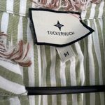 Tuckernuck Crawford Dress Cotswold Stripe Sage Fringe Green Size M Photo 6