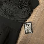Herve Leger NWT  Fringe Jumpsuit With Tailored Pants IN Black Photo 5