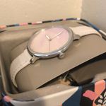 Fossil lavender leather strap watch NIBWT ES4386 Photo 2