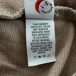 Aerie  Oversized Hoodie Sweatshirt Tan‎ Wide Drawstring Relaxed Fit Comfy Photo 6