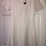 Somedays Lovin NWT White Eyelet Flair Dress Photo 0