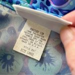 NOS Vintage 70s Psychedelic Print Polyester Tunic Haband Top L Blue Size L Photo 6