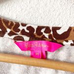 Lilly Pulitzer Jansen V-Neckline Sweatshirt in Chocolate My Favorite Spot Photo 2